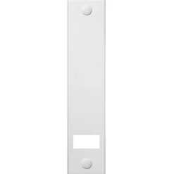 Abdeckplatte 'Standard Maxi' weiß 21,5 cm