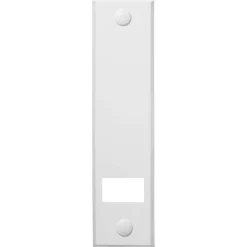 Abdeckplatte 'Standard Maxi' weiß 18,5 cm