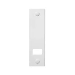 Abdeckplatte 'Standard Maxi' weiß 16 cm