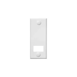 Abdeckplatte 'Standard Maxi' weiß 10,5 cm