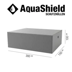 Abdeckung 'AquaShield' für Gartenmöbelset wasserabweisend 150 x 100 x 300 cm