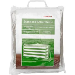 Abdeckung für Gartenmöbel-Auflagen 120 x 60 x 35 cm