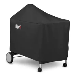 Abdeckung für Holzkohlegrill 'Performance Premium Deluxe' schwarz 118,62 x 101,09 x 123,19 cm