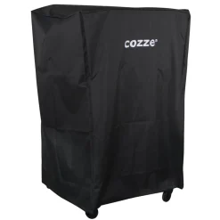 Abdeckung für Pizzaofen oder Planchagrill schwarz 225 x 86 x 360 cm