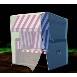 Abdeckung für Strandkorb UV-beständig 128 x 105 x 165 cm