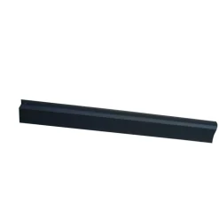 Abschlussprofil 'Fondaline 400' schwarz 200 cm