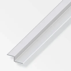 Abschlussprofil 'clipstech®' Aluminium silbern 1000 x 14 mm