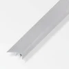 Abschlussprofil 'clipstech®' Aluminium grau 1000 x 12,5 mm