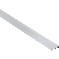 Abschlussprofil 'clipstech®' Aluminium grau 1000 x 12,5 mm