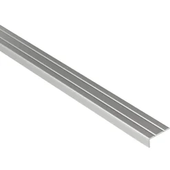 Abschlussprofil 'clipstech' silber 1000 x 8 mm