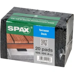 Abstandspads 100 x 100 x 8 mm 20 Stück