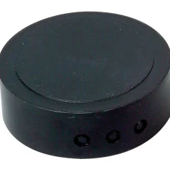 Abzweigbaldachin schwarz 75 mm