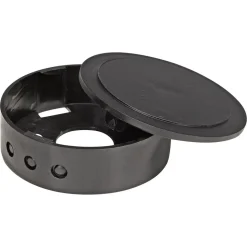 Abzweigbaldachin schwarz 75 mm