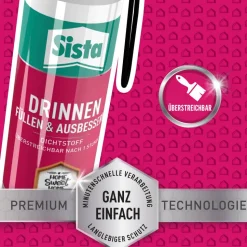 Acryl-Dichtstoff 'DRINNEN Füllen & Ausbessern' weiß 100 ml
