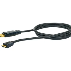 Adapterkabel DisplayPort auf HDMI schwarz 2 m