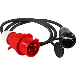 Adapterleitung H07RN-F 3G1,5 CEE 400 V