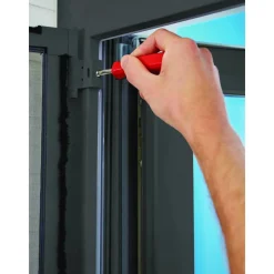 Adapterset für Türfliegengitter 'Alu Comfort' weiß, 3 Stück