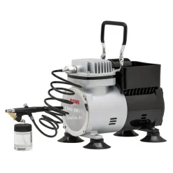 Airbrush-Kompressor 'DAS 300/1 Set Creative' 2,6 bar inklusive Zubehör
