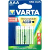 Akku-Batterie AAA NiMH wiederaufladbar 4 Stück
