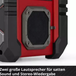 Akku-Baustellenradio 'TE-CR18Li Solo' DAB+FM mit Bluetooth 18 V ohne Akku und Ladegerät