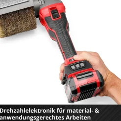 Akku-Bürstenschleifer 'TP-BR 18/32 Li BL - Solo' ohne Akku