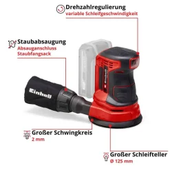 Akku-Exzenterschleifer TE-RS 18-Li Solo