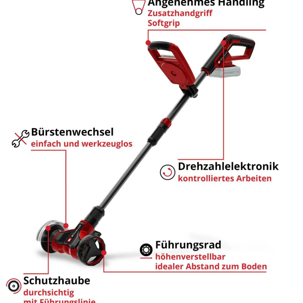 Akku-Fugenreiniger 'GE-CC 18/110 Li E-Solo' ohne Akku und Ladegerät