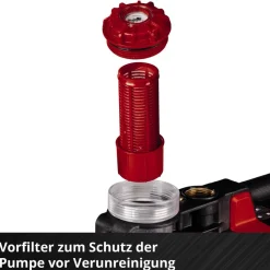 Akku-Gartenpumpe 'Aquinna 36/38 F LED automatic' 3800 l/h ohne Akku und Ladegerät