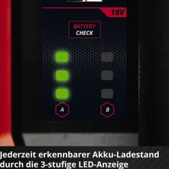 Akku-Gartenpumpe 'Aquinna 18/30 F LED' 3000 l/h ohne Akku