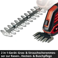 Akku-Gras- und Strauchschere 'GE-CG 18/100 Li T-Solo' ohne Akku und Ladegerät