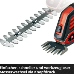Akku-Gras- und Strauchschere 'GE-CG 18/100 Li T' mit Akku und Ladegerät