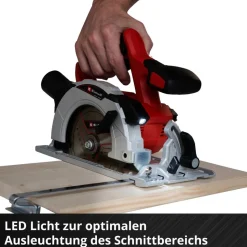 Akku-Handkreissäge 'TE-CS 18/150 Li - Solo' 18 V ohne Akku, Ø 150 mm