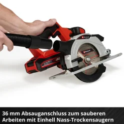 Akku-Handkreissäge 'TE-CS 18/150 Li - Solo' 18 V ohne Akku, Ø 150 mm