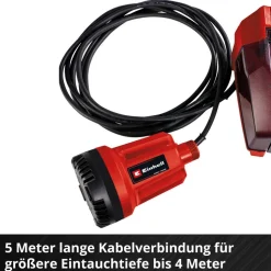 Akku-Klarwasserpumpe 'GE-SP 18 Li' Power X-Change 18 W 5000 l/h