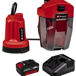 Akku-Klarwasserpumpe 'GE-SP 18 LL Li' 4500 l/h mit Akku und Ladegerät