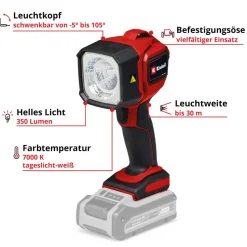 Akku-Lampe 'TC-CL 18/350 Li - Solo' 18 V 350 lm ohne Akku
