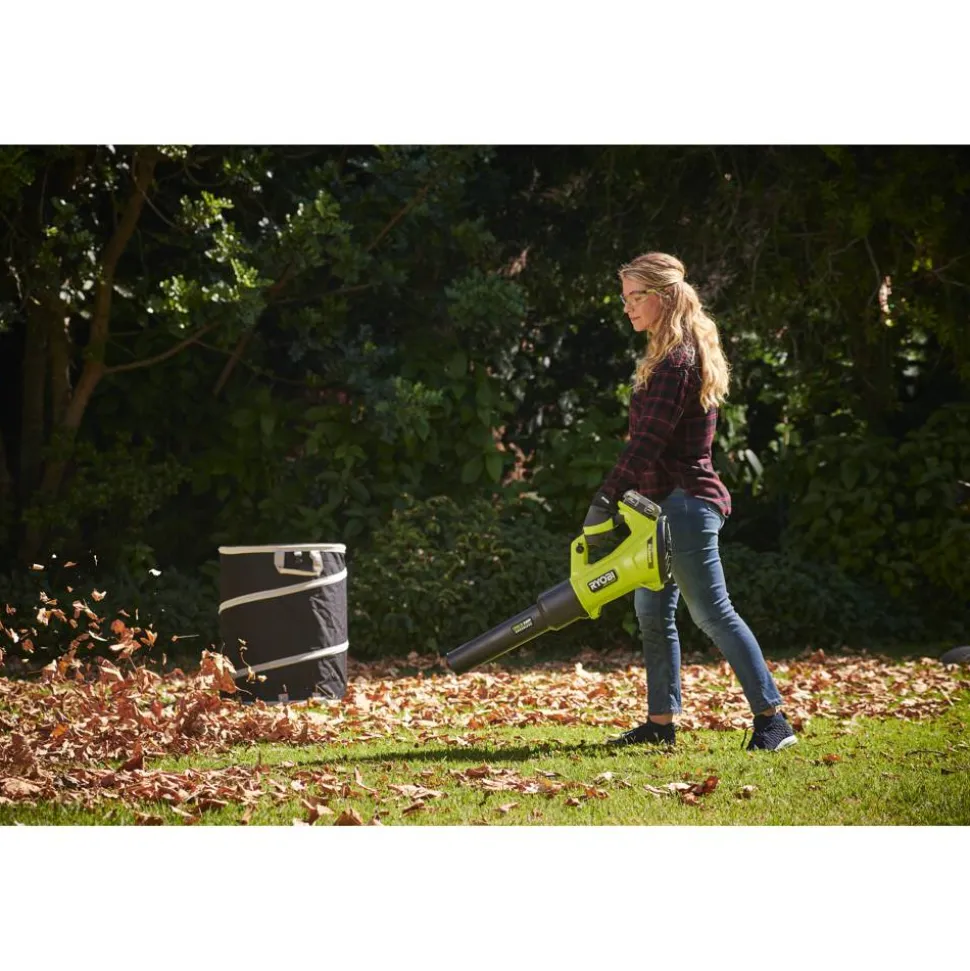 Akku-Laubgebläse 'RY18BLXD-0 ONE+ HP Whisper™ Brushless' 18 V ohne Akku und Ladegerät