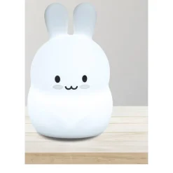 Akku-LED-Nachtlicht 'Hase' weiß 14,4 cm, mit Farbwechsler