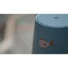 Akku-LED-Tischleuchte 'Charlie' blau Tiermotiv mit USB-Ladekabel Ø 10,6 x 26 cm