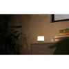 Akku-LED-Tischleuchte 'Louis' grün/weiß mit USB-Ladekabel Ø 7,2 x 7,2 cm