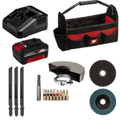 Akku-Maschinen-Set 'Power X-Change TE-TK 18/3 Li Kit (JS+CD+AG)'