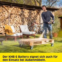 Akku-Mitteldruckreiniger-Set 'KHB 6'