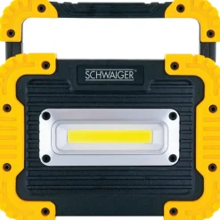 Akku-Multifunktionsstrahler schwarz/gelb 1000 lm 17,5 x 13 x 4,5 cm