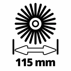 Akku-Oberflächenbürste 'PICOBELLA 18/215' ohne Akku 18 V