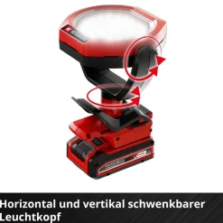Akku-Outdoor-Lampe 'GC-OL 18/1500 Li-Solo' ohne Akku und Ladegerät 18 V 1500 lm