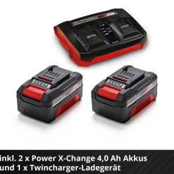 Akku-Rasenmäher 'GP-CM 36/450' Professional 2 x 18 V Akkus, bis 450 m²