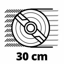 Akku-Rasenmäher-Set 'GE-CM 18/30 Li CT' 18 V mit Akku, 4-teilig, bis 150 m²