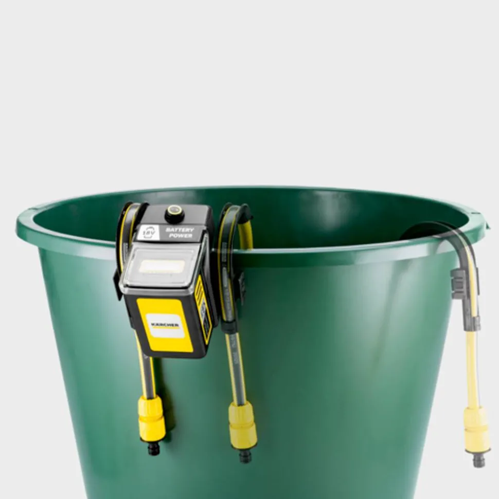Akku-Regenfasspumpe 'BP 2.000-18 Barrel' 80 W 2000 l/h ohne Akku und Ladegerät