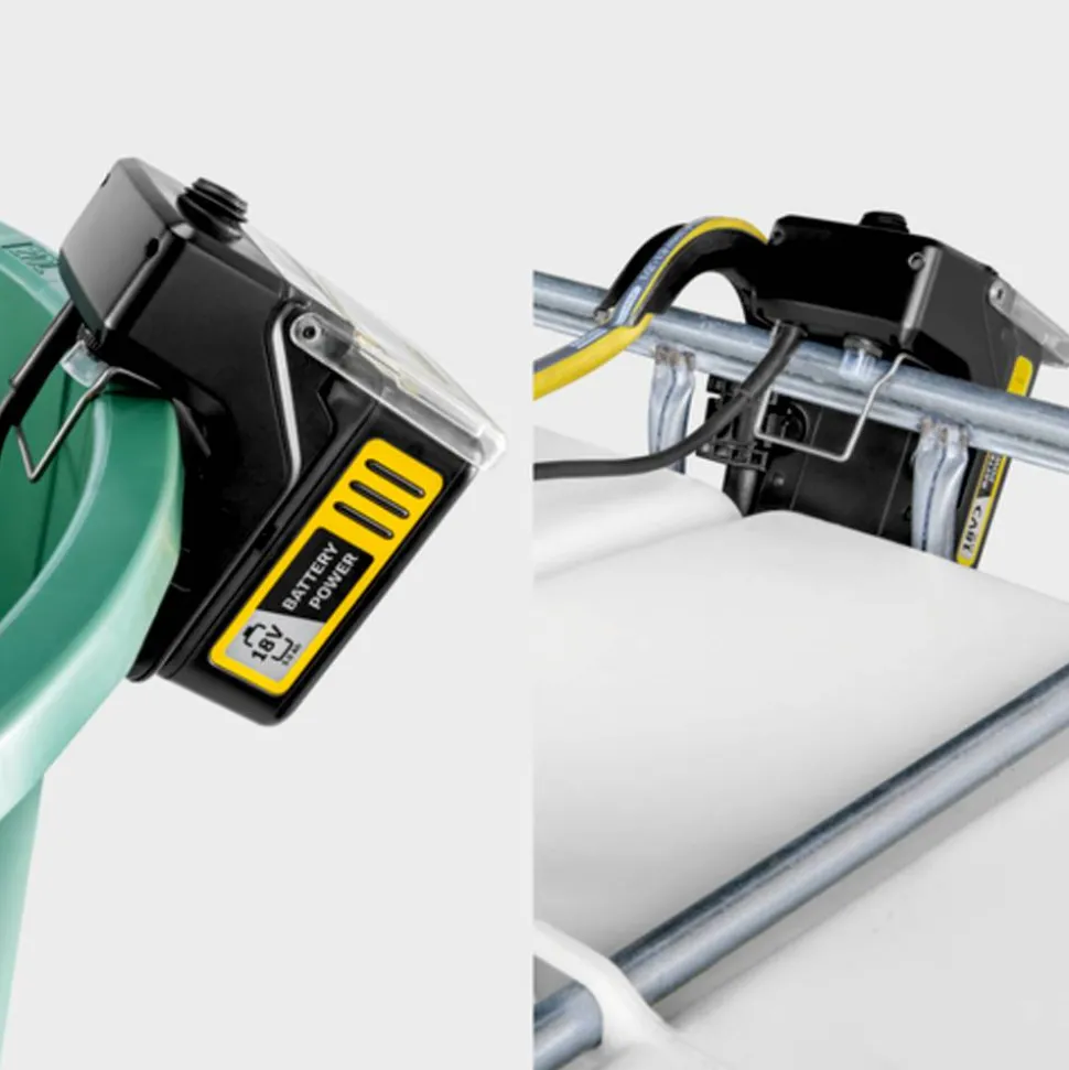 Akku-Regenfasspumpe 'BP 2.000-18 Barrel' 80 W 2000 l/h ohne Akku und Ladegerät