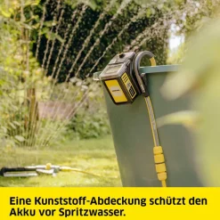 Akku-Regenfasspumpe 'BP 2.000-18 Barrel' 80 W 2000 l/h ohne Akku und Ladegerät